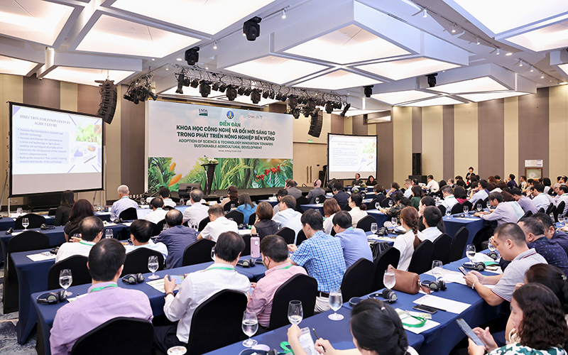 Diễn đàn “Khoa học công nghệ và đổi mới sáng tạo hướng tới phát triển nông nghiệp bền vững”