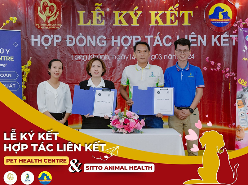 Công ty Sitto Việt Nam với Bệnh viện Thú y Pet Health Centre